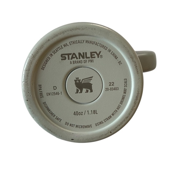 Stanley Set of 2 40oz Flowstate Thirst Quencher Tumblers Green and Dune Cream - Picture 6 of 11